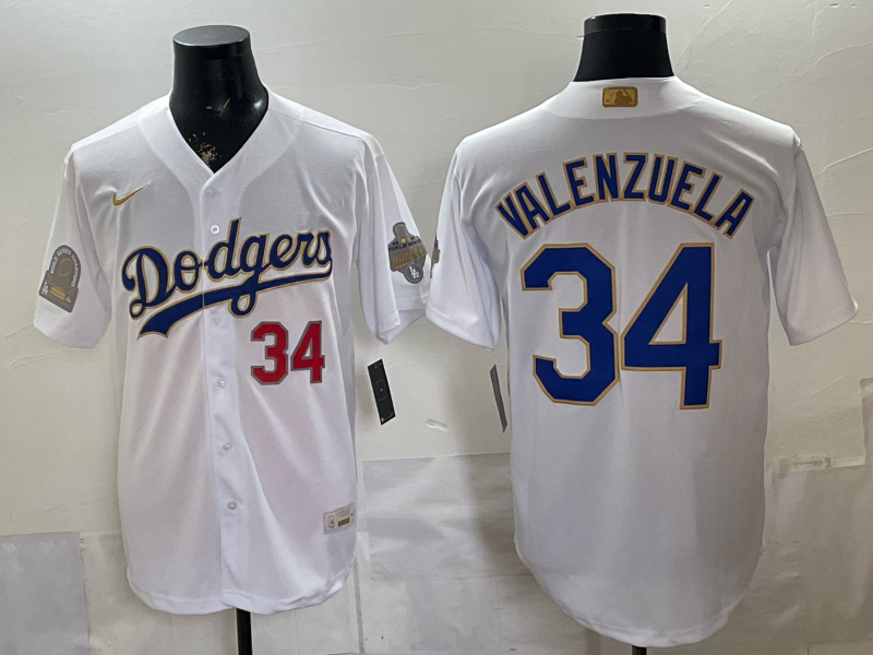 Men Los Angeles Dodgers #34 Valenzuela Game 2026 Nike MLB Jersey 0401001